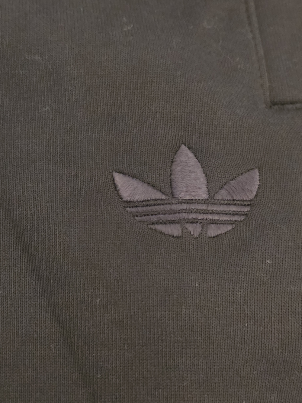 Adidas Off-Placed 3 Stripe Wide-Leg Black on Black Pants, New! Sz XS - Picture 7 of 14